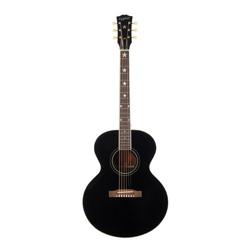 Used Epiphone J-180 LS Jumbo Ebony 2024