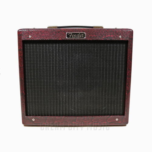 Fender Limited Edition Blues Junior IV 15W 1x12 Tube Combo Amp - Red Snakeskin