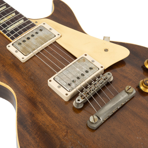 Gibson Custom 1957 Les Paul Standard Mahogany Top Murphy Lab Heavy Aged - Walnut