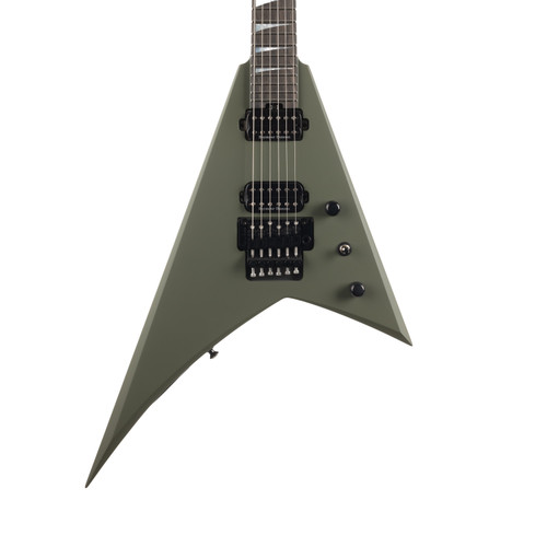 Jackson American Series Rhoads RR24 Ebony - Matte Army Drab