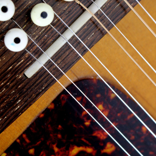 Used Guild F-212 Jumbo 12-String Acoustic Guitar in Natural Finish