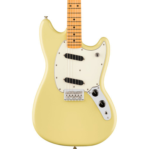 Used Fender Player II Mustang Maple - Hialeah Yellow