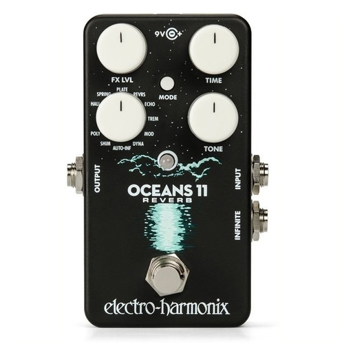 Used Electro-Harmonix Oceans 11 Reverb Pedal