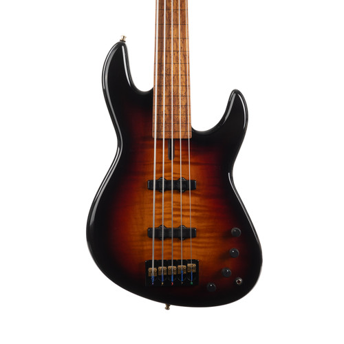 Used Fodera Empire 5-String Fretless Bass Sunburst 1998