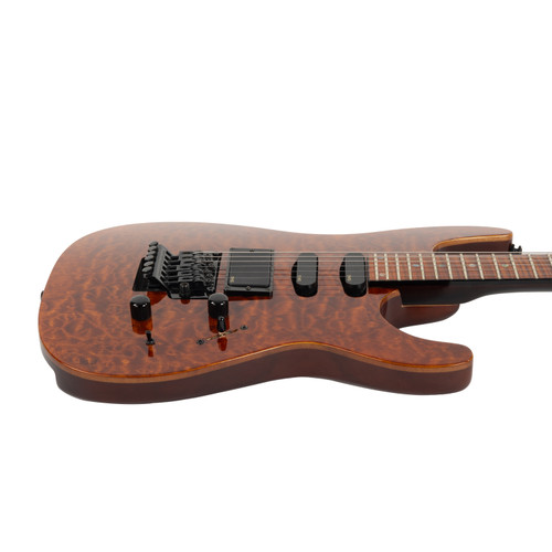 Used Fondlewood Stratoblaster Quilted Maple Top 2016