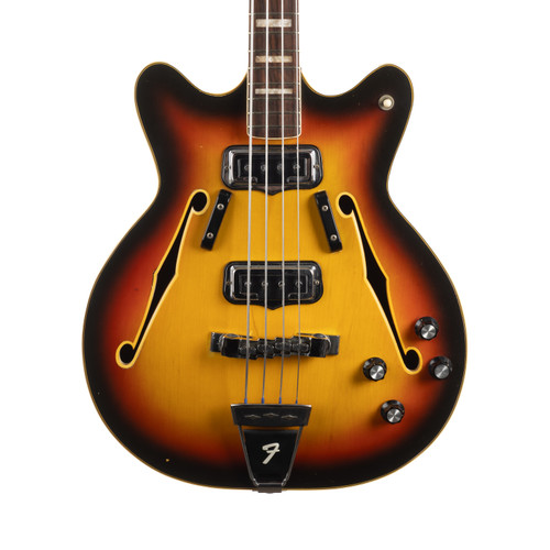 Vintage Fender Coronado Bass II Sunburst 1967
