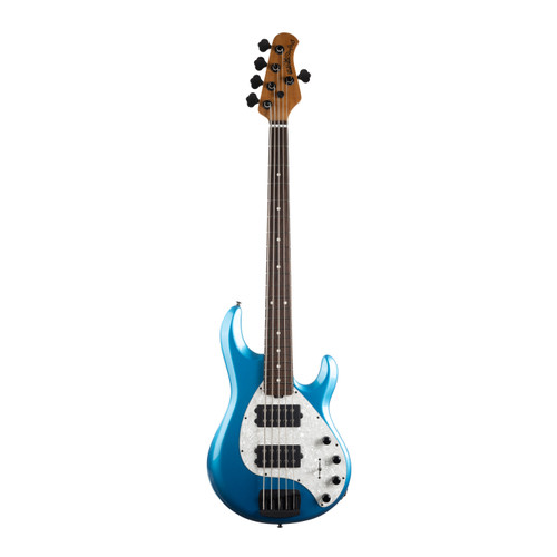 Used Ernie Ball Music Man StingRay Special 5 HH Metallic Blue 2022
