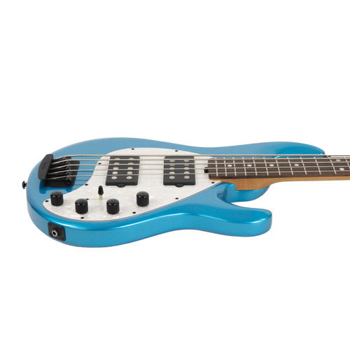 Used Ernie Ball Music Man StingRay Special 5 HH Metallic Blue 2022