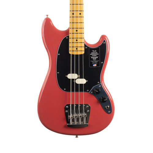 Fender American Professional Classic Mustang Bass - Faded Dakota Red Fender American Professional Classic Mustang Bass - Faded Dakota Red