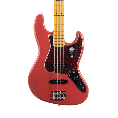Fender American Professional Classic Jazz Bass - Faded Dakota Red