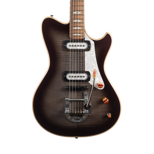 Powers Electric A-Type Select Maple PF42 CamTail B192 - Chroma Silver Cranberry Powers Electric A-Type Select Maple PF42 CamTail B192 - Chroma Silver Cranberry