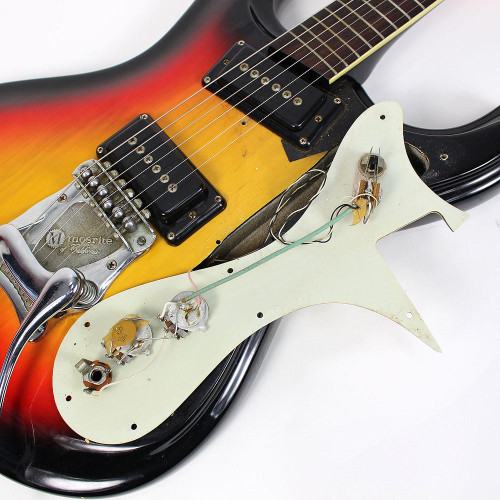 Vintage 1966 Mosrite The Ventures Model Electric Guitar Sunburst