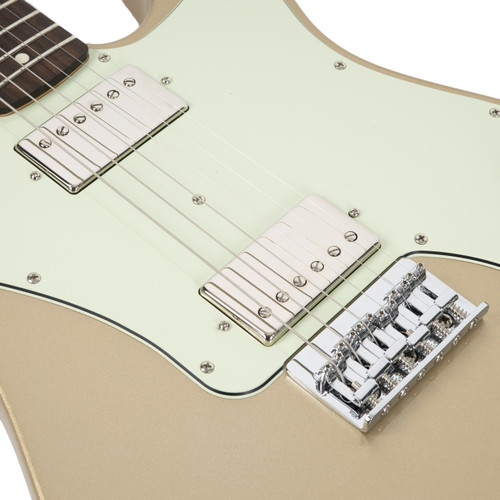 Used Fender Chris Shiflett Telecaster Deluxe Rosewood - Shoreline Gold