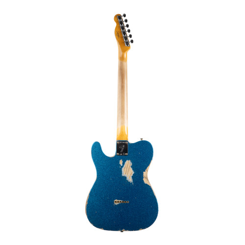 Fender Custom Shop 1970s Tele Custom Heavy Relic - Blue Sparkle