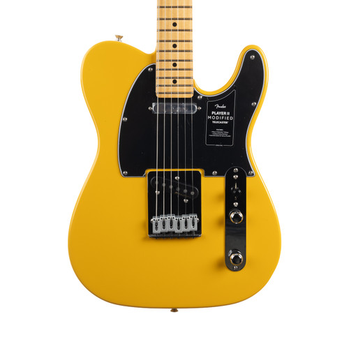 Used Fender Player II Modified Telecaster Maple - MX24084254 - Sunshine Yellow