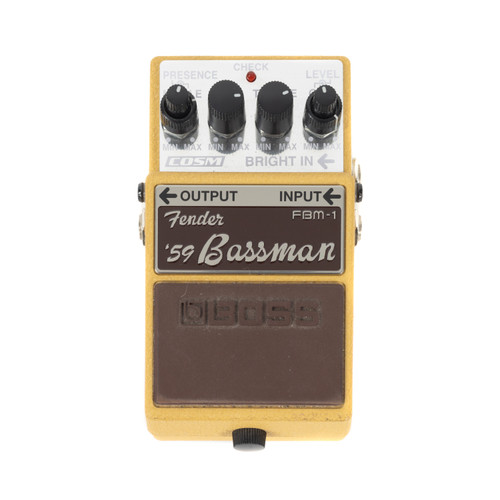 Used Boss FBM-1 Fender '59 Bassman Overdrive Pedal