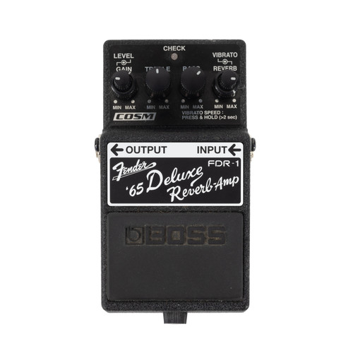 Used Boss FDR-1 Fender '65 Deluxe Reverb Pedal