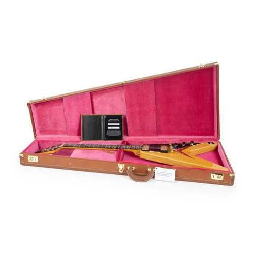 Gibson Custom 1958 Korina Flying V Reissue - Natural