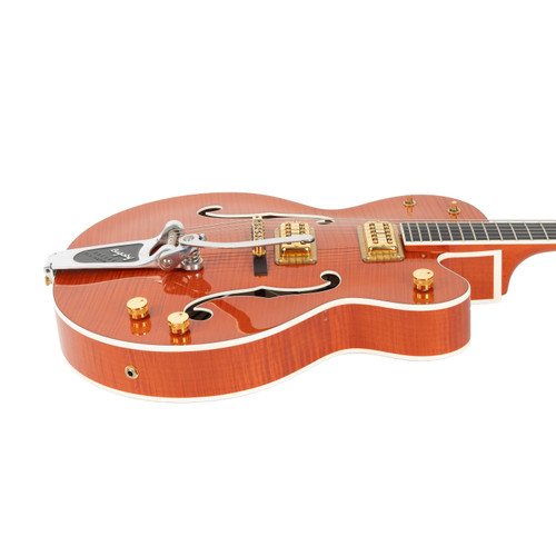 Used Gretsch Brian Setzer 6120SSU Orange Flame 2003
