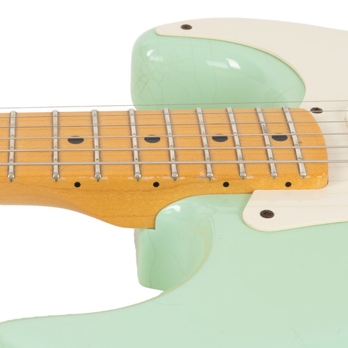 Used Fender Custom Shop Total Tone 1957 Stratocaster Surf Green 2013