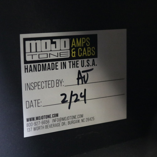 Used Mojotone 1x12 West Coast 200W Guitar Speaker Cabinet EVM12L 2024