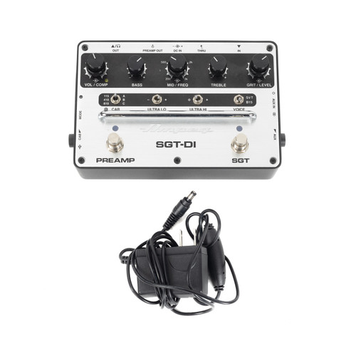Used Ampeg SGT-DI Bass Preamp Pedal