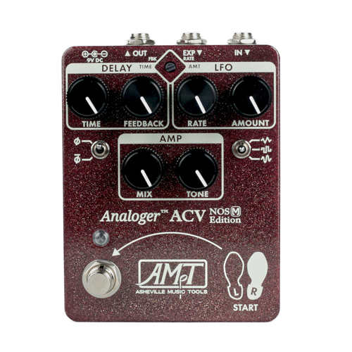Asheville Music Tools ACV-1 NOS Time Warping Delay and Modulation Pedal