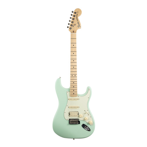 Used Fender American Performer HSS Stratocaster Satin Surf Green 2022