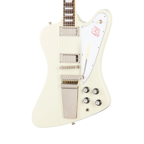 Epiphone 1963 Firebird V Reissue With Maestro Vibrola - Polaris White