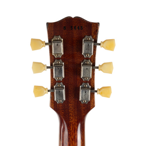 Gibson Custom 1958 Les Paul Standard Left Handed Murphy Lab Heavy Aged - Bourbon Burst