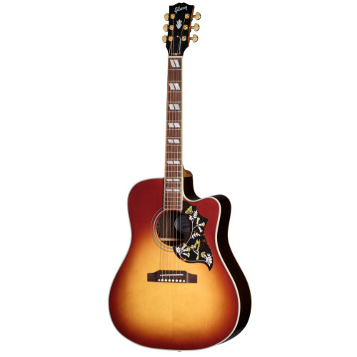 Used Gibson Hummingbird Standard Rosewood EC Acoustic Electric - Rosewood Burst