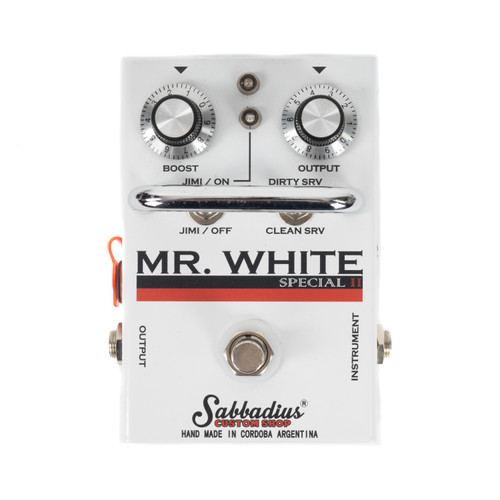 Used Sabbadius Mr. White Special II Boost Pedal