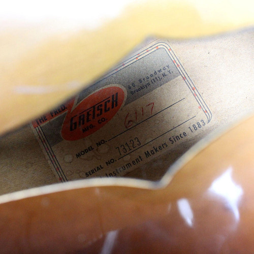 Vintage 1964 Gretsch 6117 Double Anniversary Electric Guitar Sunburst Finish