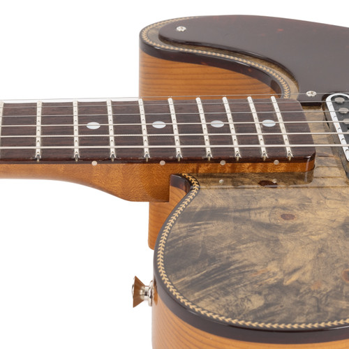 Fender Custom Shop Artisan Buckeye Double Esquire NOS - Aged Natural