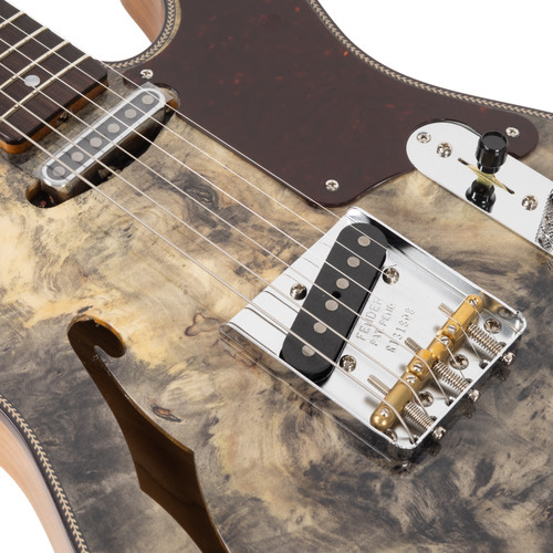 Fender Custom Shop Artisan Buckeye Double Esquire NOS - Aged Natural