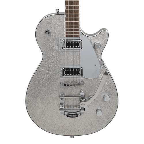 Used Gretsch G5230T Electromatic Sparkle Jet FT - Silver Sparkle