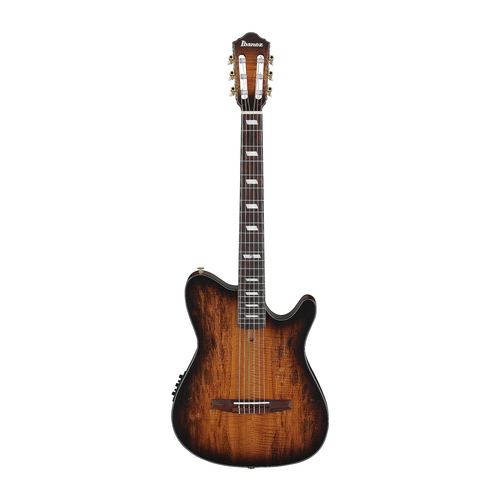 Ibanez FRH20SMN Acoustic-Electric Nylon - Tobacco Burst Low Gloss