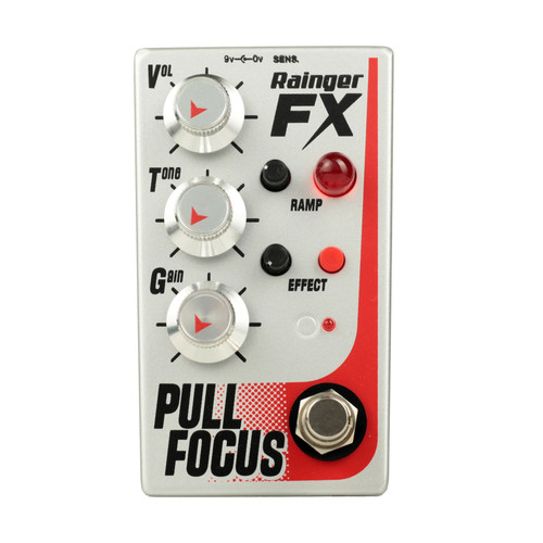 Used Rainger FX Pull Focus Distortion, Dynamic Reverb, and Chorus Pedal