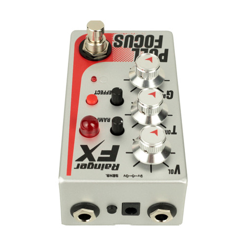 Used Rainger FX Pull Focus Distortion, Dynamic Reverb, and Chorus Pedal