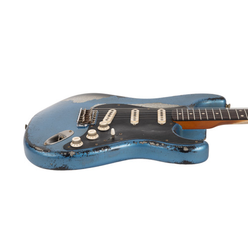 Fender Custom Shop 1960s Stratocaster Masterbuilt Andy Hicks - Lake Placid Blue over Silver Sparkle