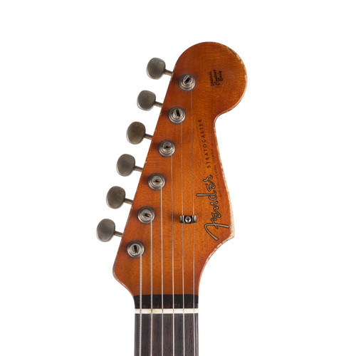 Fender Custom Shop 1960s Stratocaster Masterbuilt Andy Hicks - Lake Placid Blue over Silver Sparkle