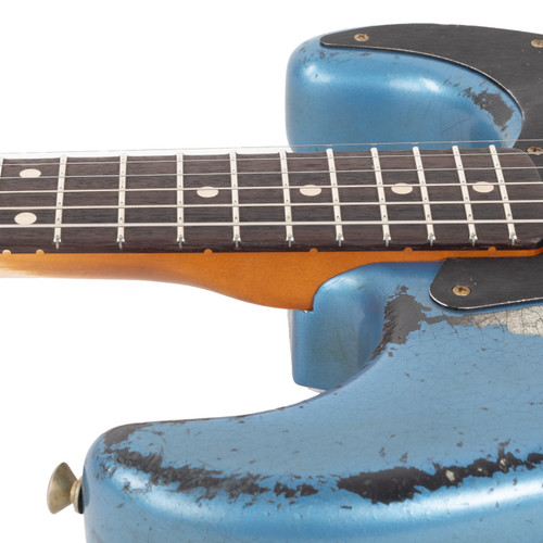Fender Custom Shop 1960s Stratocaster Masterbuilt Andy Hicks - Lake Placid Blue over Silver Sparkle