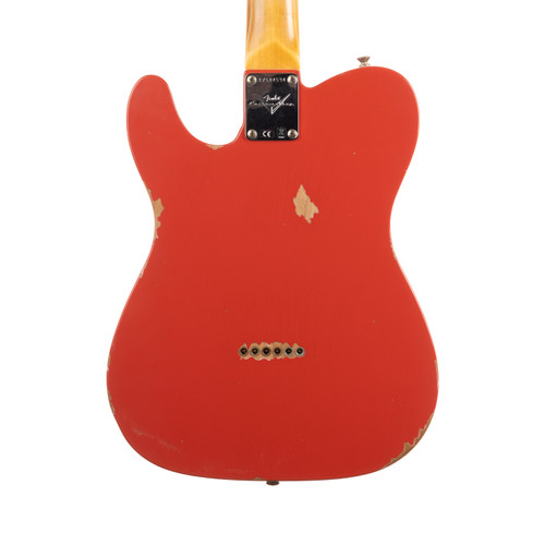 Used Fender Custom Shop 1963 Telecaster Relic Rosewood - Fiesta Red