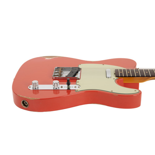 Used Fender Custom Shop 1963 Telecaster Relic Rosewood - Fiesta Red