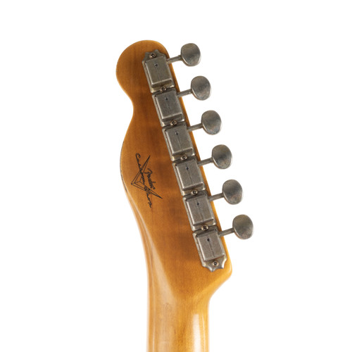 Used Fender Custom Shop 1963 Telecaster Relic Rosewood - Fiesta Red