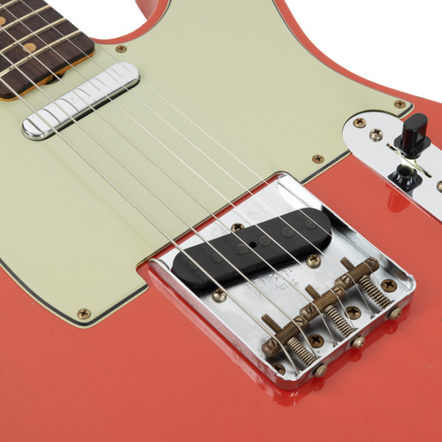 Used Fender Custom Shop 1963 Telecaster Relic Rosewood - Fiesta Red