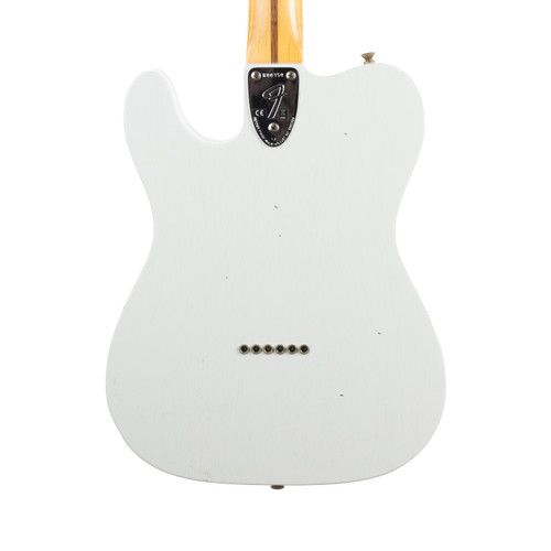 Used Fender Custom Shop 1972 Telecaster Deluxe Journeyman Relic - Olympic White