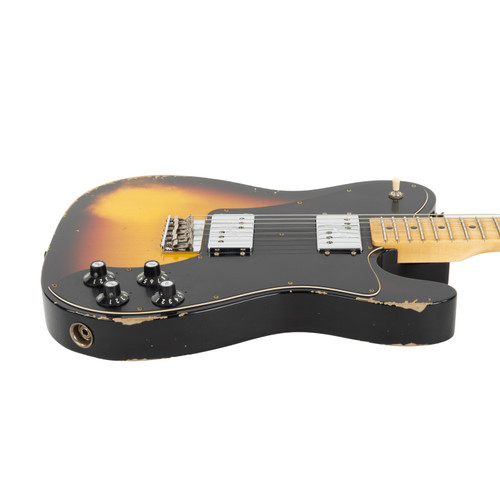 Used Fender Custom Shop 1976 Telecaster Deluxe Relic - 3 Tone Sunburst