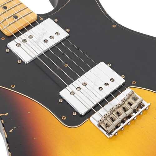 Used Fender Custom Shop 1976 Telecaster Deluxe Relic - 3 Tone Sunburst