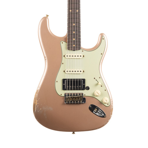 Used Fender Custom Shop '59 Stratocaster HSS Relic - Shell Pink Metallic